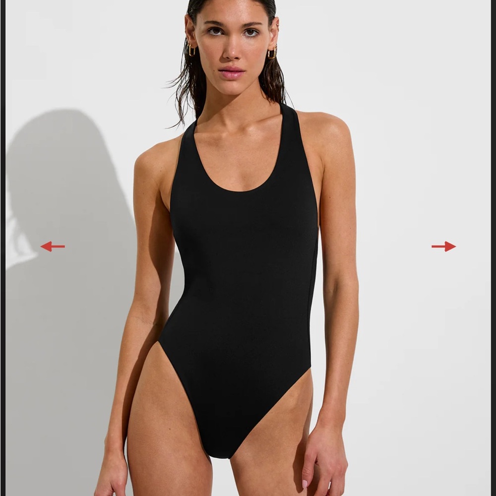 Left On Friday Classic Black Women's One-Piece Swimsuit